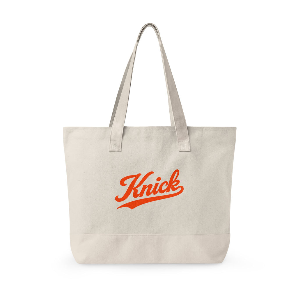 Knick and Knack Canvas Tote — Knickknack Zippered Market Bag