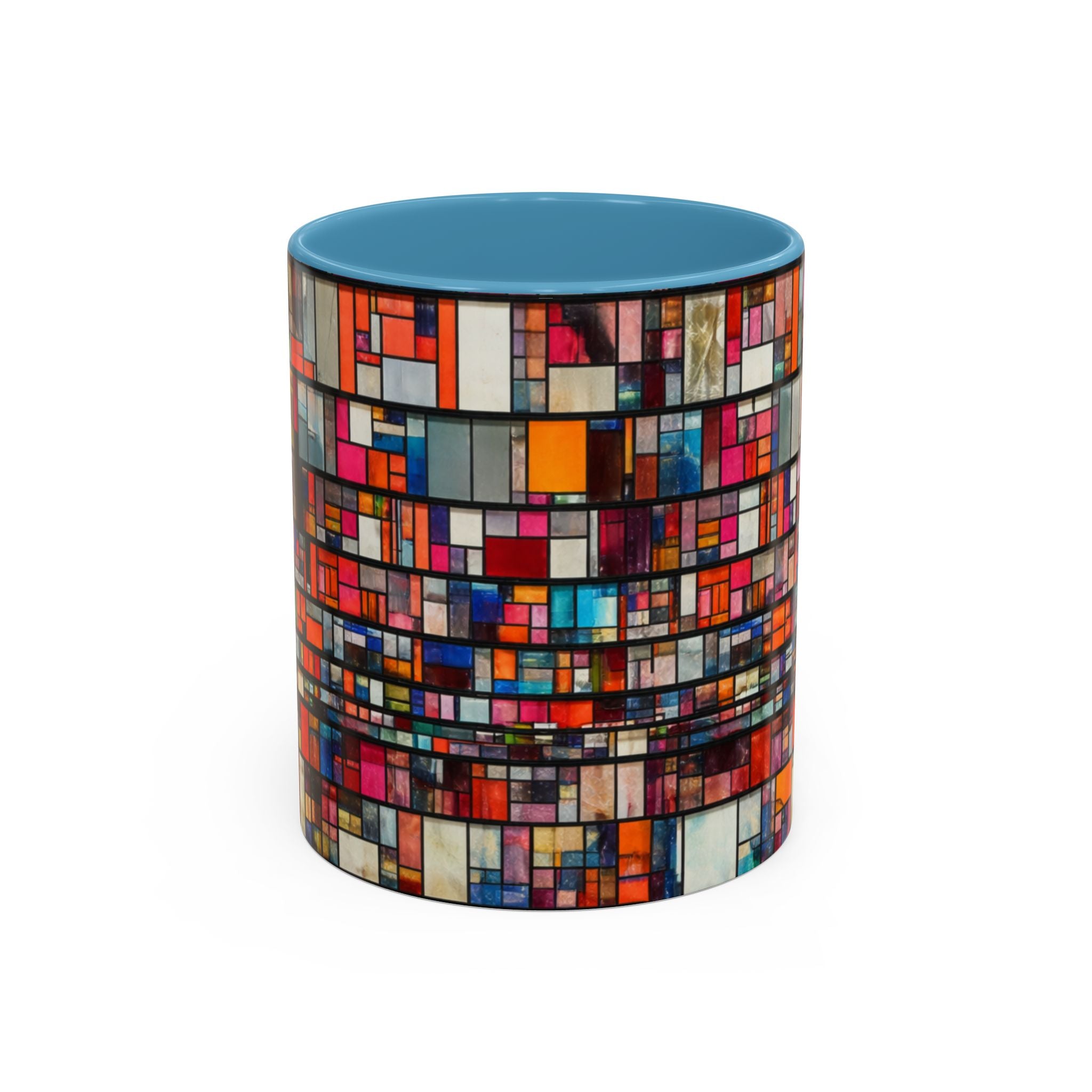 DUMBO Brooklyn Mosaic Water Tower Accent Coffee Mug 11oz