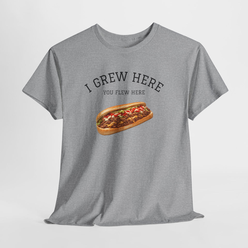 Chopped Cheese T-Shirt | I Grew Here You Flew Here New York City Bodega Food Tee