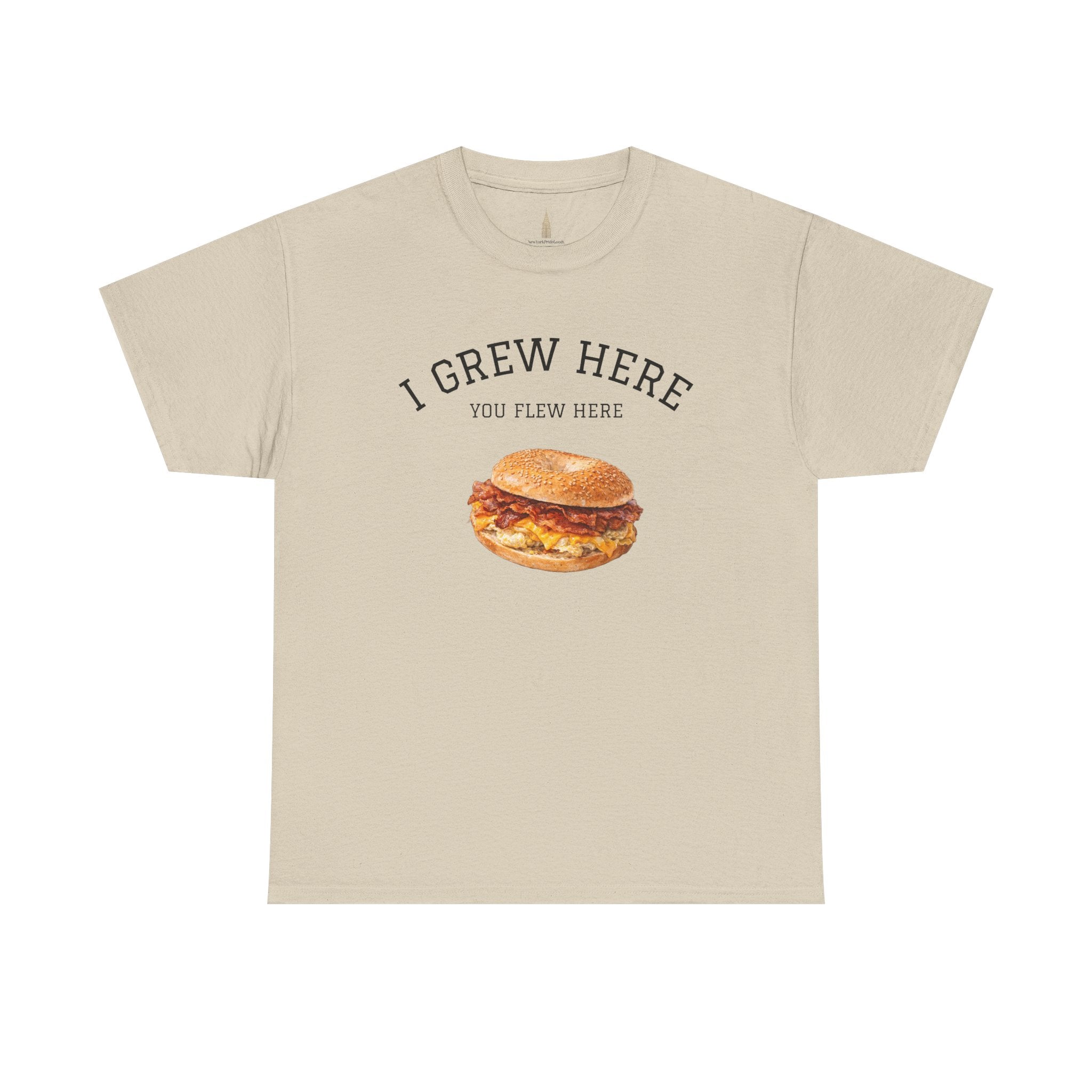 Bacon Egg and Cheese T-Shirt | I Grew Here You Flew Here New York City Bodega Food Tee