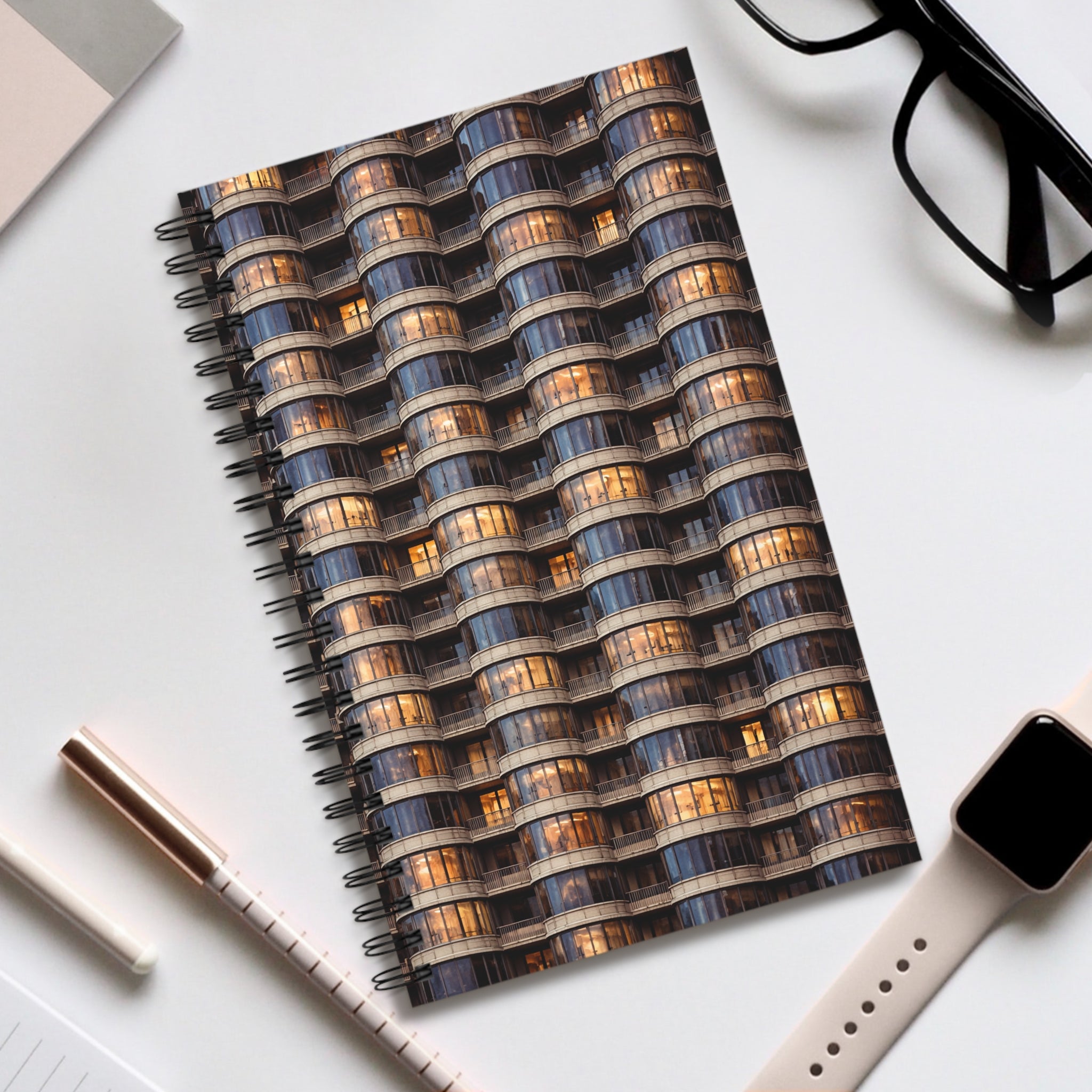 Diario Espiral Corintio de Nueva York   Cuaderno de Arquitectura de Nueva York