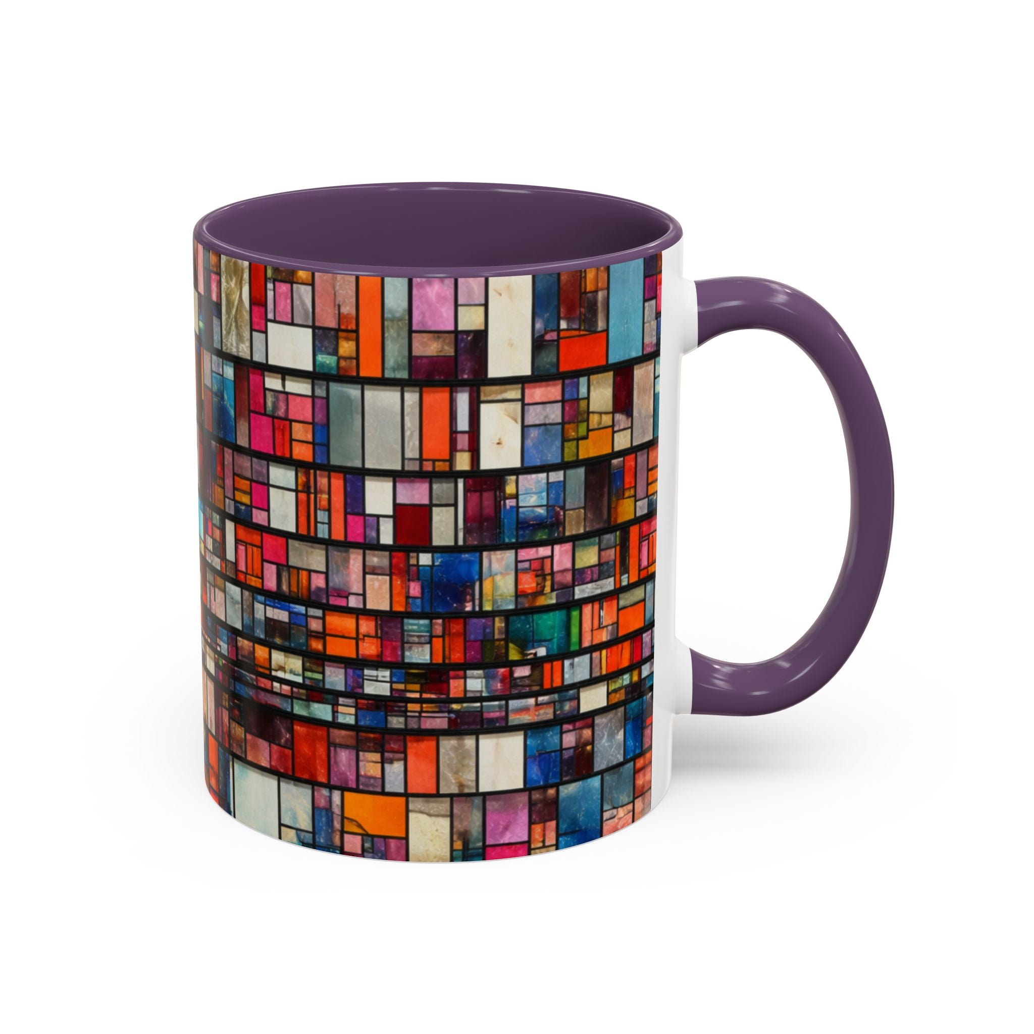 DUMBO Brooklyn Mosaic Water Tower Accent Coffee Mug 11oz