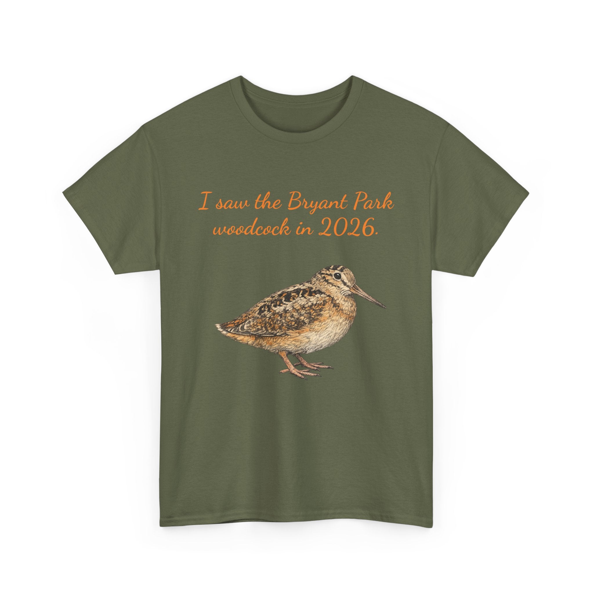 Bryant Park American Woodcock T-Shirt   NYC Gift Tee