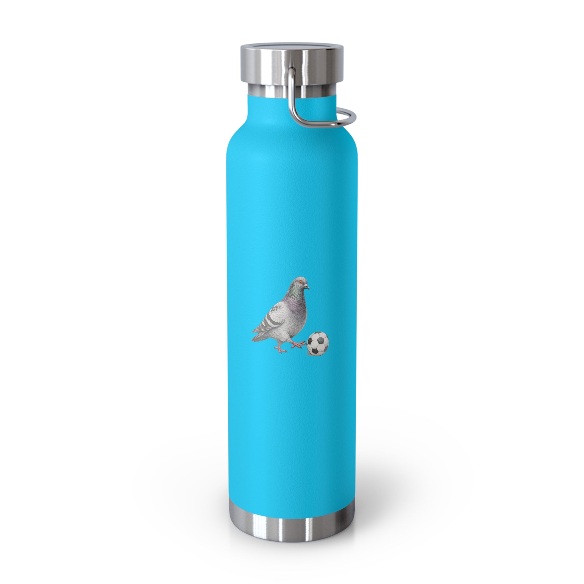 Customizable Corona NYC Pigeon 22oz Water Bottle | New York Soccer Player Copper Vacuum Insulated