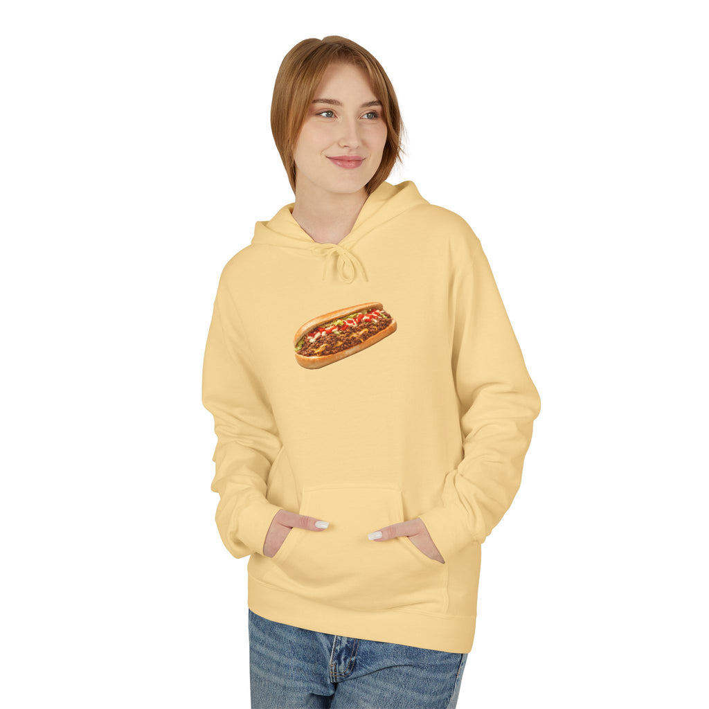 NYC Chopped Cheese Hoodie — New York Sandwich Hooded Pullover Sweatshirt