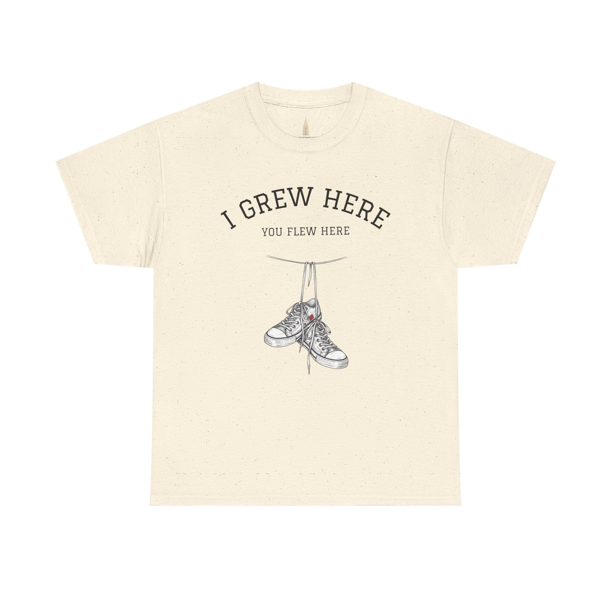 Sneakers Shoefiti Tee  I I Grew Here You Flew Here T-Shirt