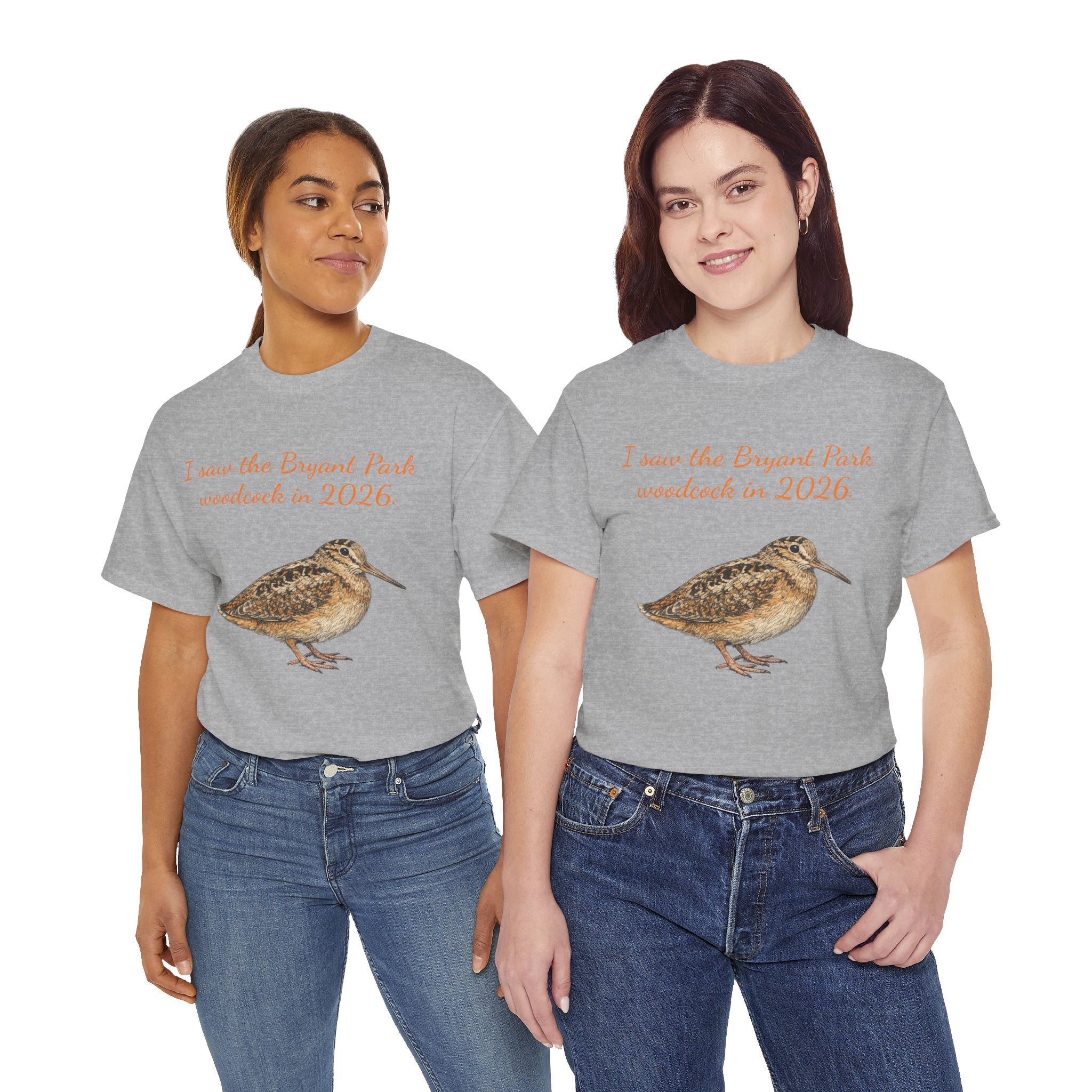 Bryant Park American Woodcock T-Shirt   NYC Gift Tee