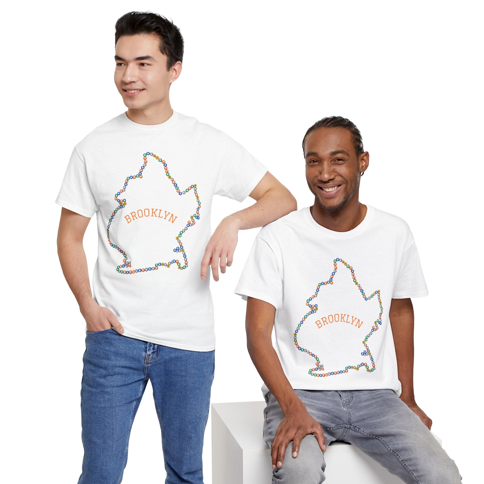 Brooklyn Map T-Shirt | Subway Signs Tee