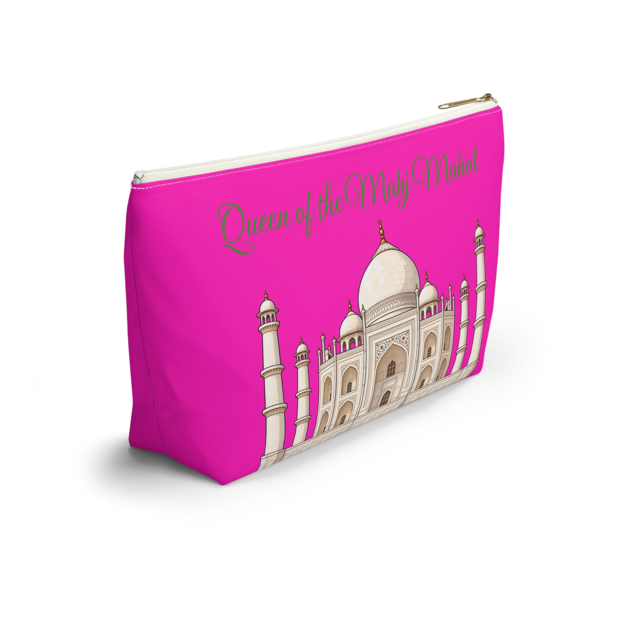 Queen of the Mahj Mahal Mahjong Tile Pouch —  T-Bottom Travel Bag