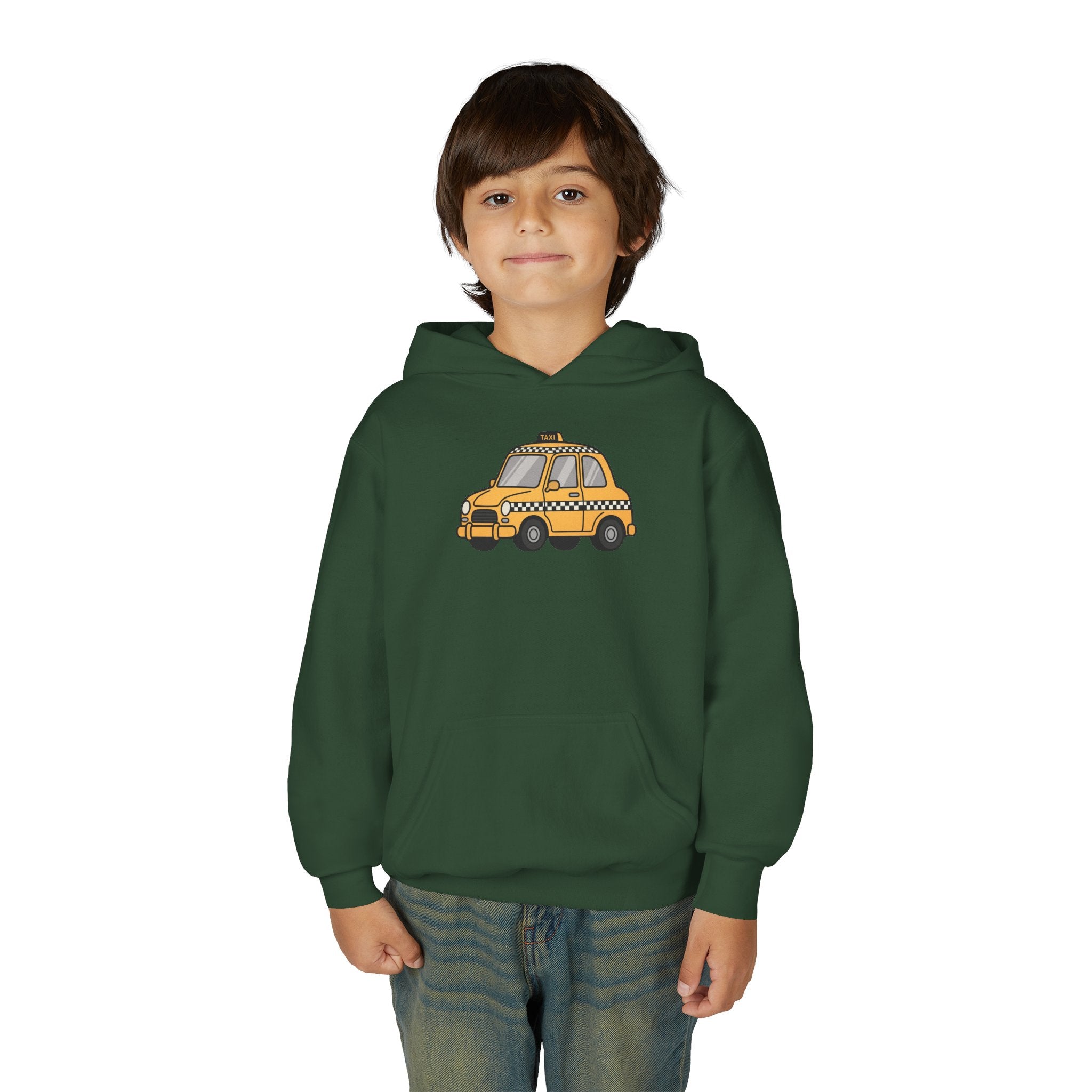 Sudadera con capucha para niños "Taxi Cab NYC" | Sudadera con capucha de Nueva York para niños