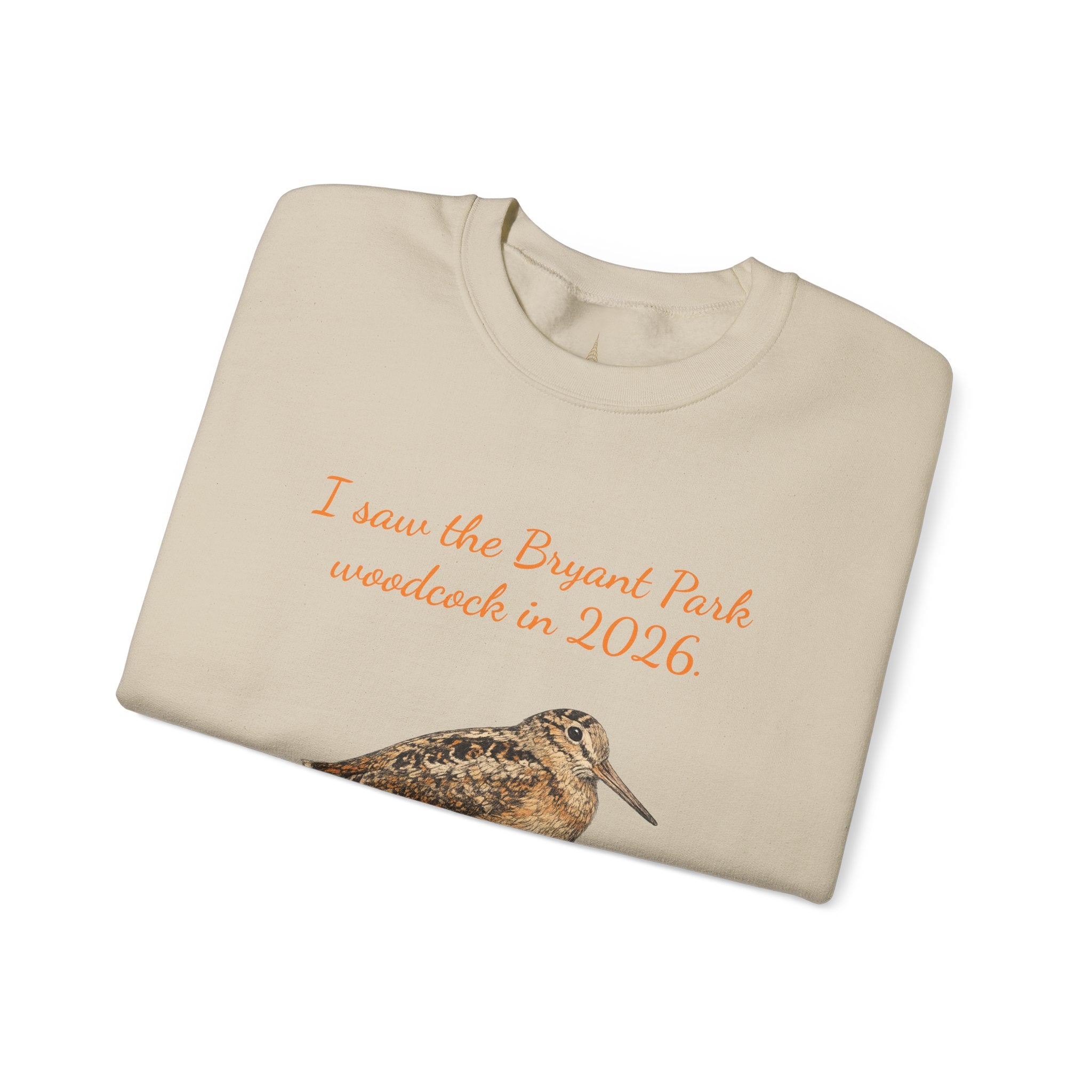 Bryant Park American Woodcock Sweatshirt | NYC Bird Lover Sweater