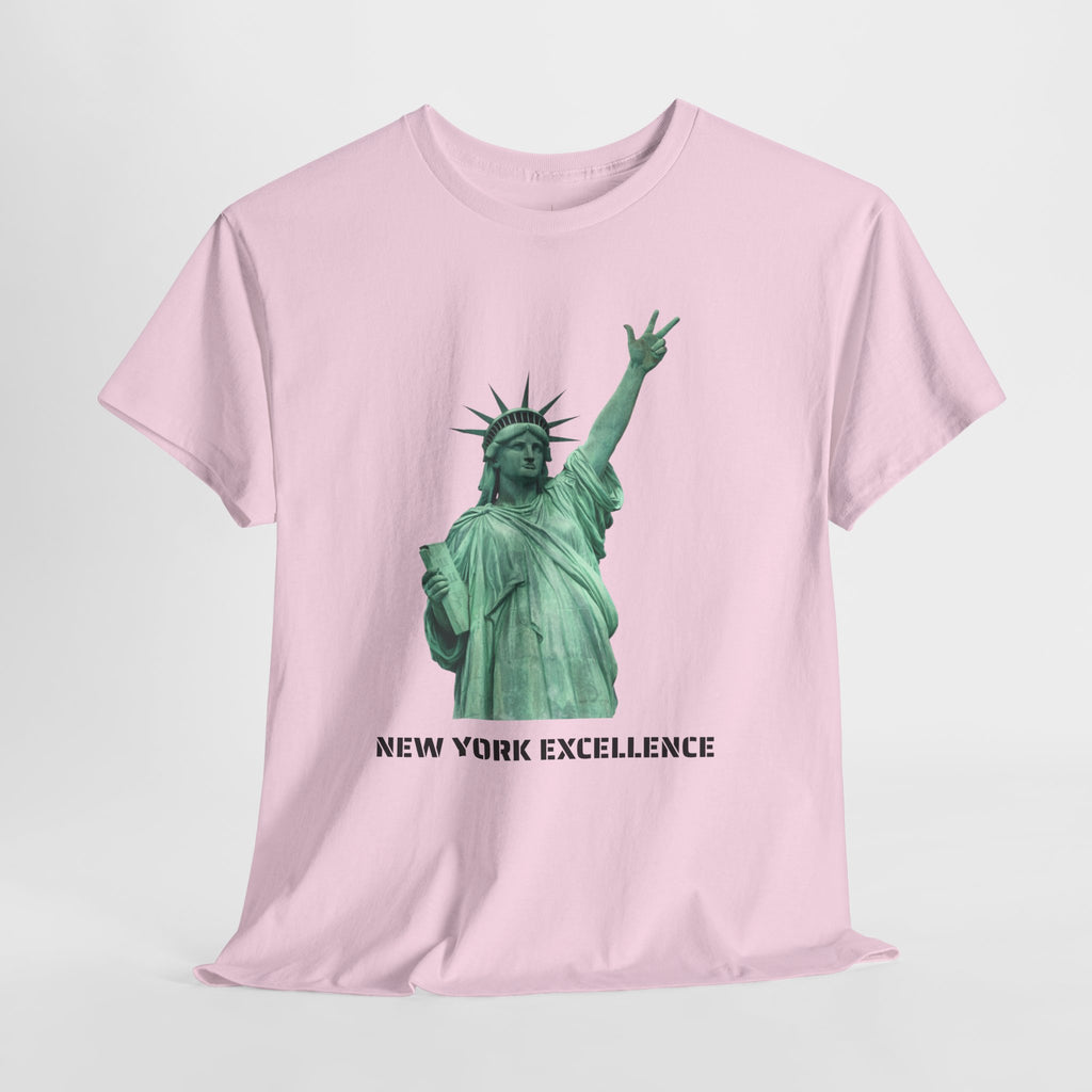 New York Excellence Three Points T-Shirt | Statue of Liberty Jalen Brunson NYC Basketball Tee