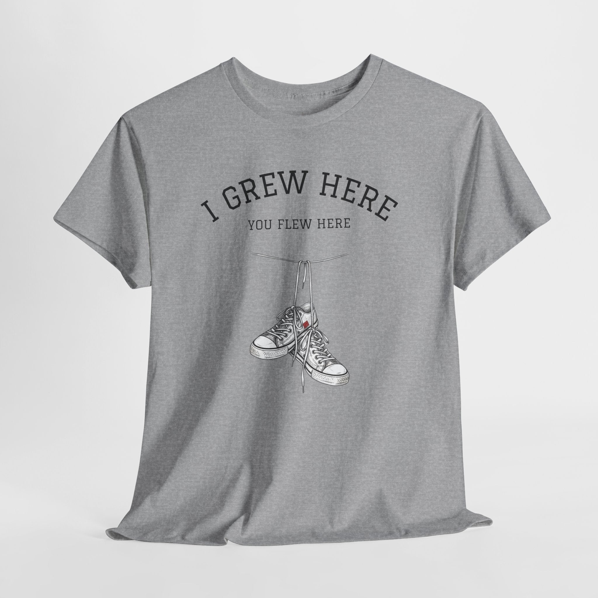 NYC Sneakers I I Grew Here You Flew Here T-Shirt
