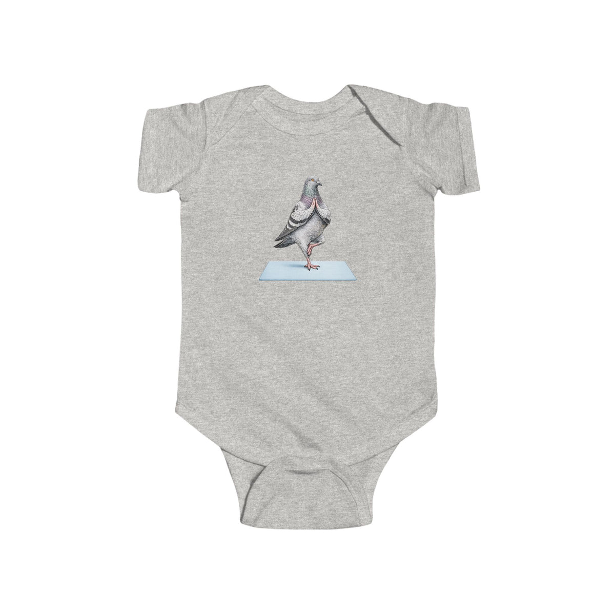 Customizable Central Park NYC Pigeon Baby Onesie | New Yorker Reveal Infant Bodysuit