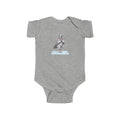 Customizable Central Park NYC Pigeon Baby Onesie | New Yorker Reveal Infant Bodysuit