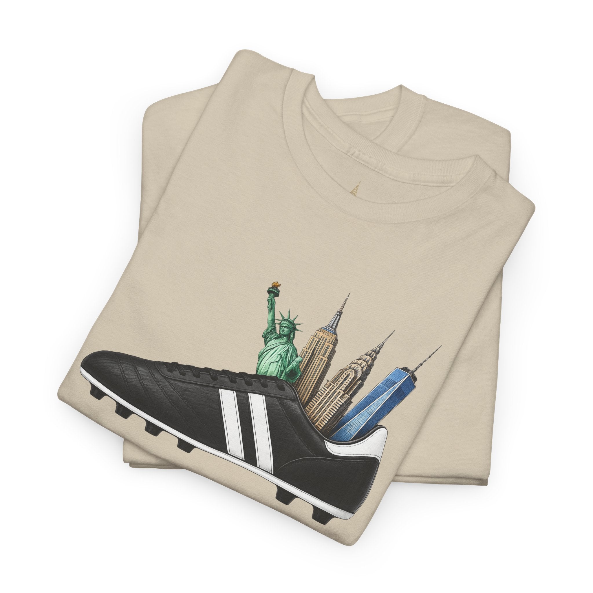 Soccer Belongs in New York T-Shirt | Soccer in NYC Tee