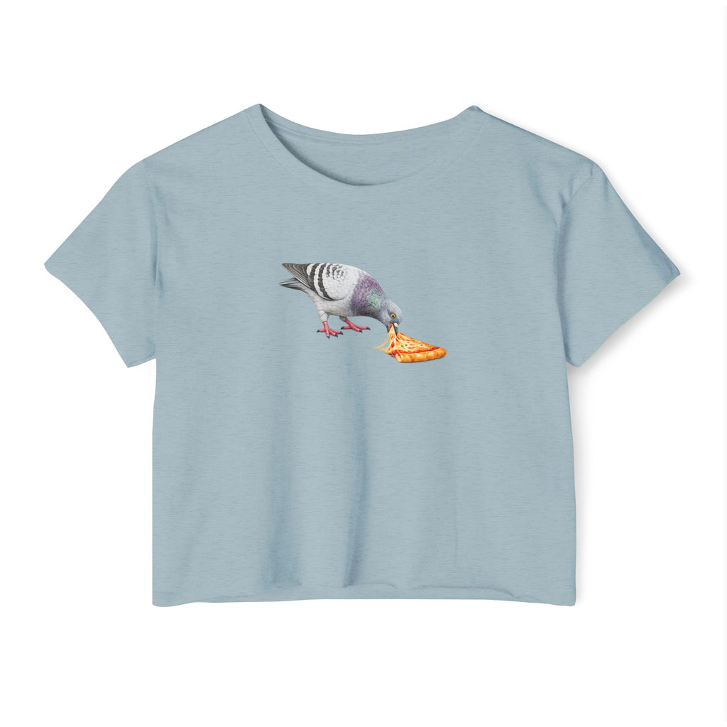 Customizable Little Italy NYC Pigeon Crop Top