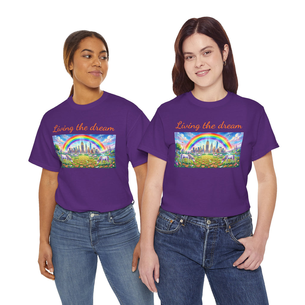 NYC Living The Dream T-Shirt | New York Is a Fairy Tale Tee