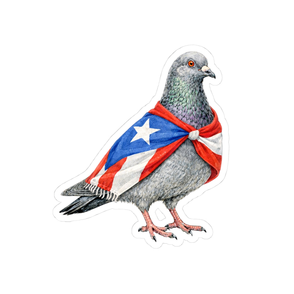 East Harlem NYC Pigeon 3" x 3" Sticker