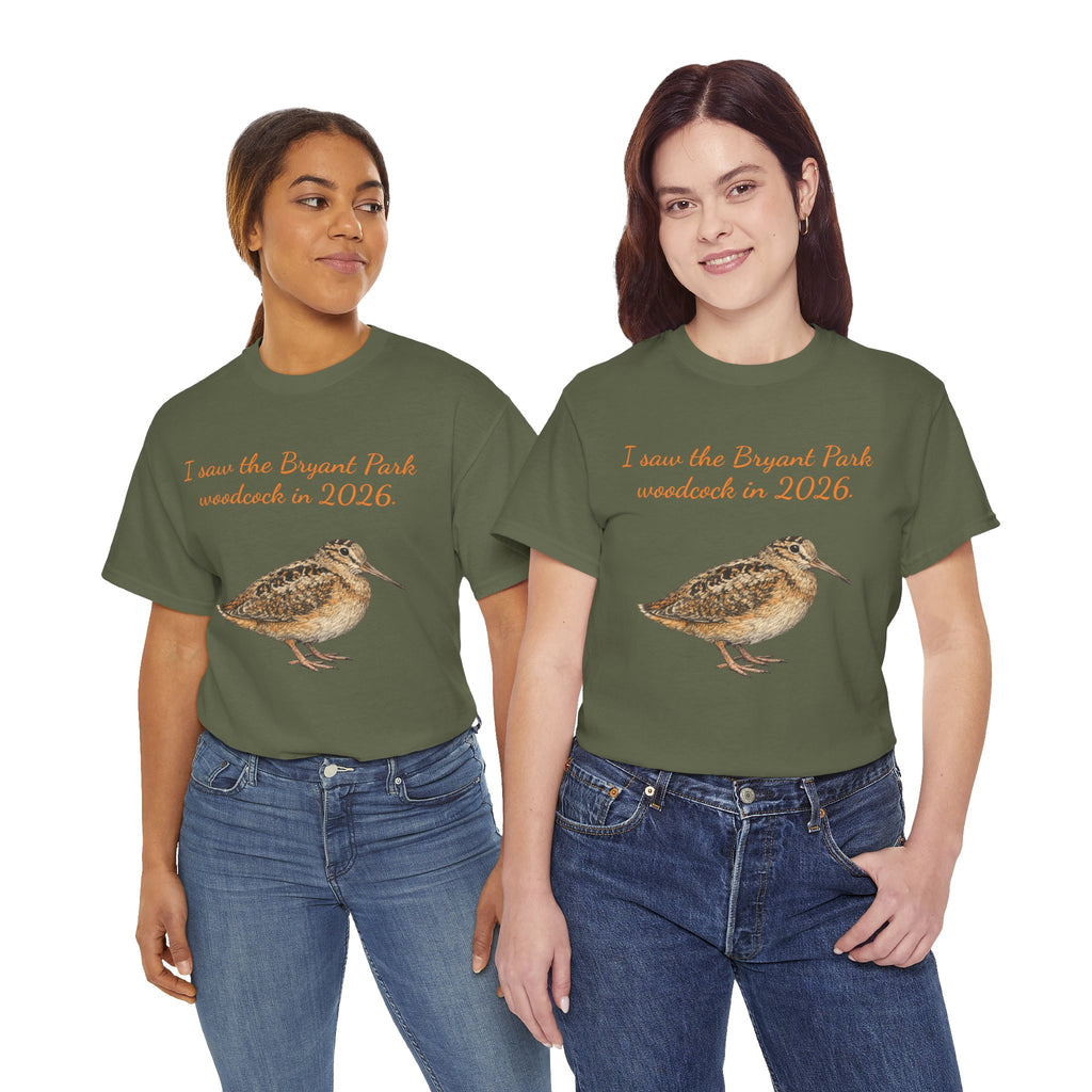 Bryant Park American Woodcock T-Shirt   NYC Gift Tee
