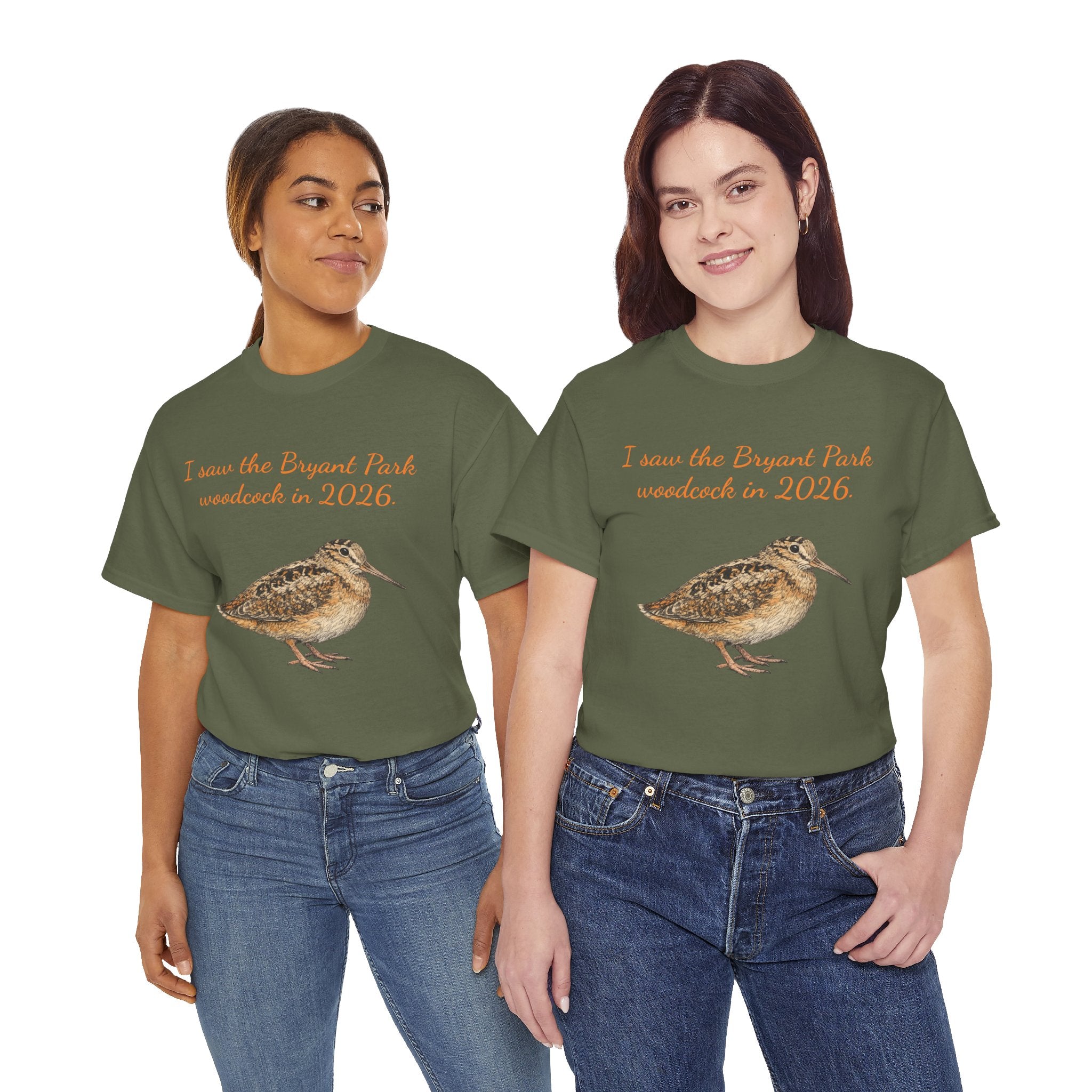 Bryant Park American Woodcock T-Shirt   NYC Gift Tee