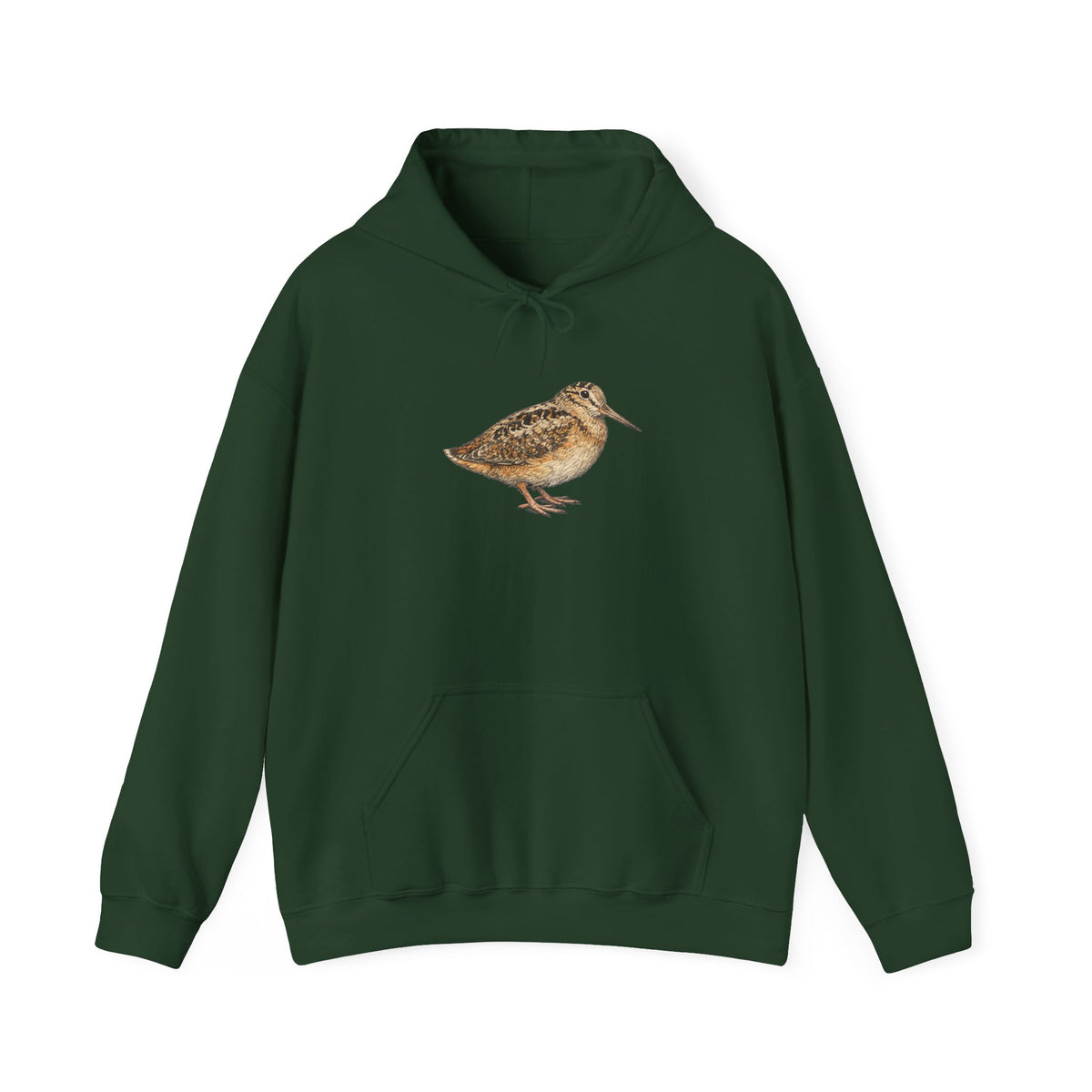 Bryant Park American Woodcock Bird Hoodie — Nature & Birdwatching Hooded Sweatshirt