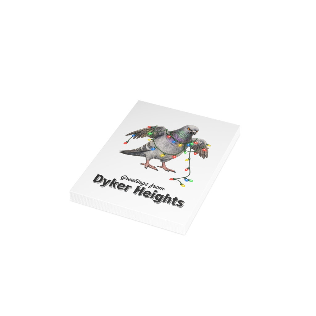 Dyker Heights NYC Pigeon Postcard Bundle (envelopes included)