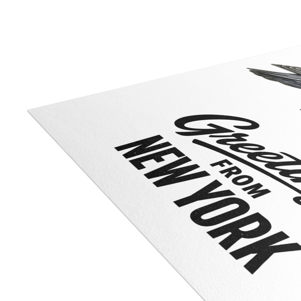 Soccer Player NYC Pigeon New York Postcard Bundle (envelopes included)