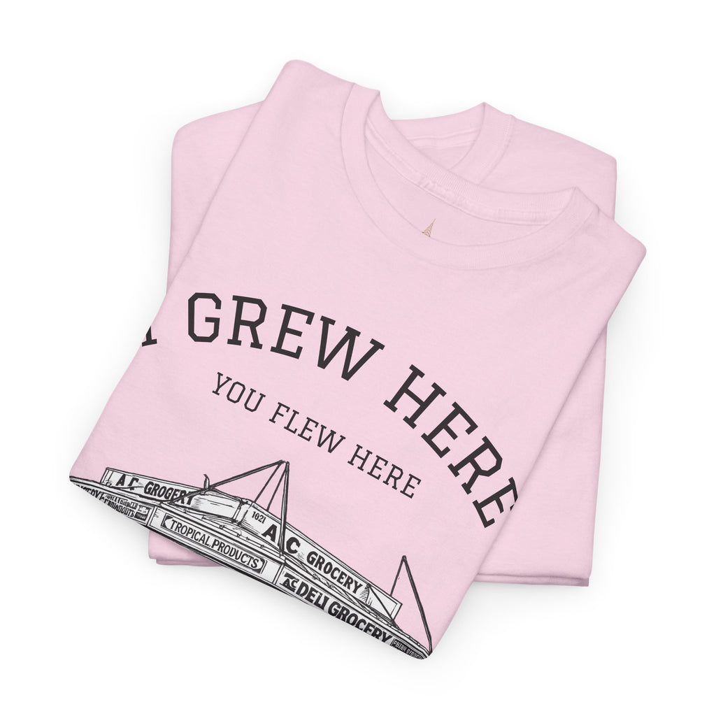 NYC Bodega T-Shirt | New York I Grew Here You Flew Here Tee