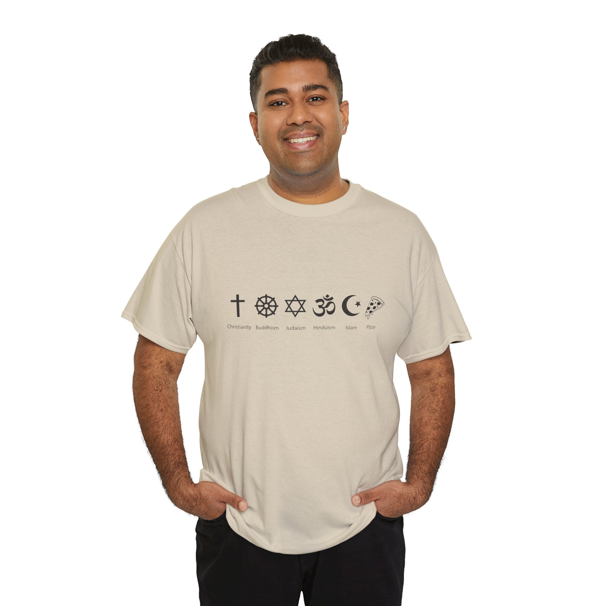 Pizza Is My Religion T-Shirt   I Believe In Pizza Tee