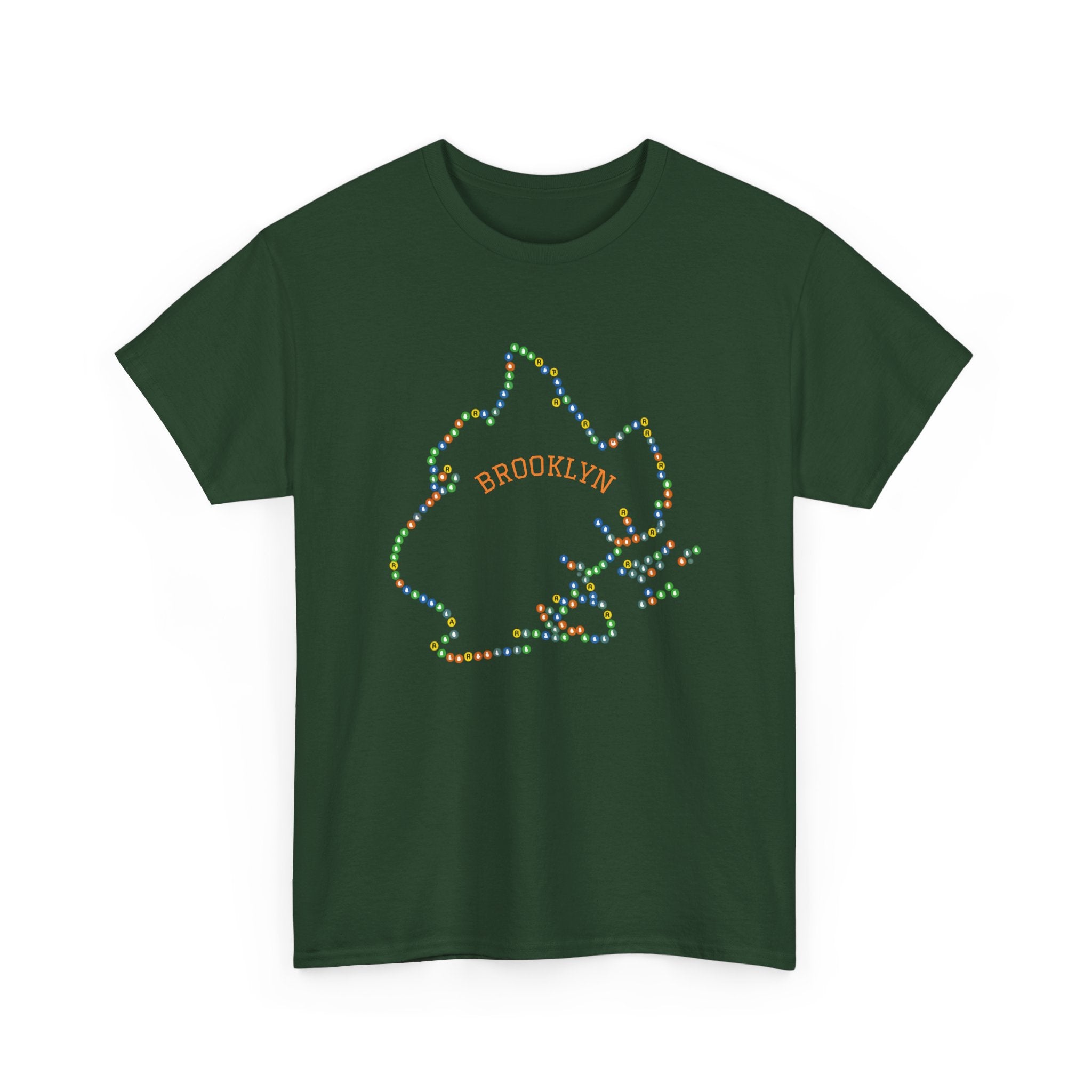 Brooklyn Map T-Shirt | Subway Signs Tee