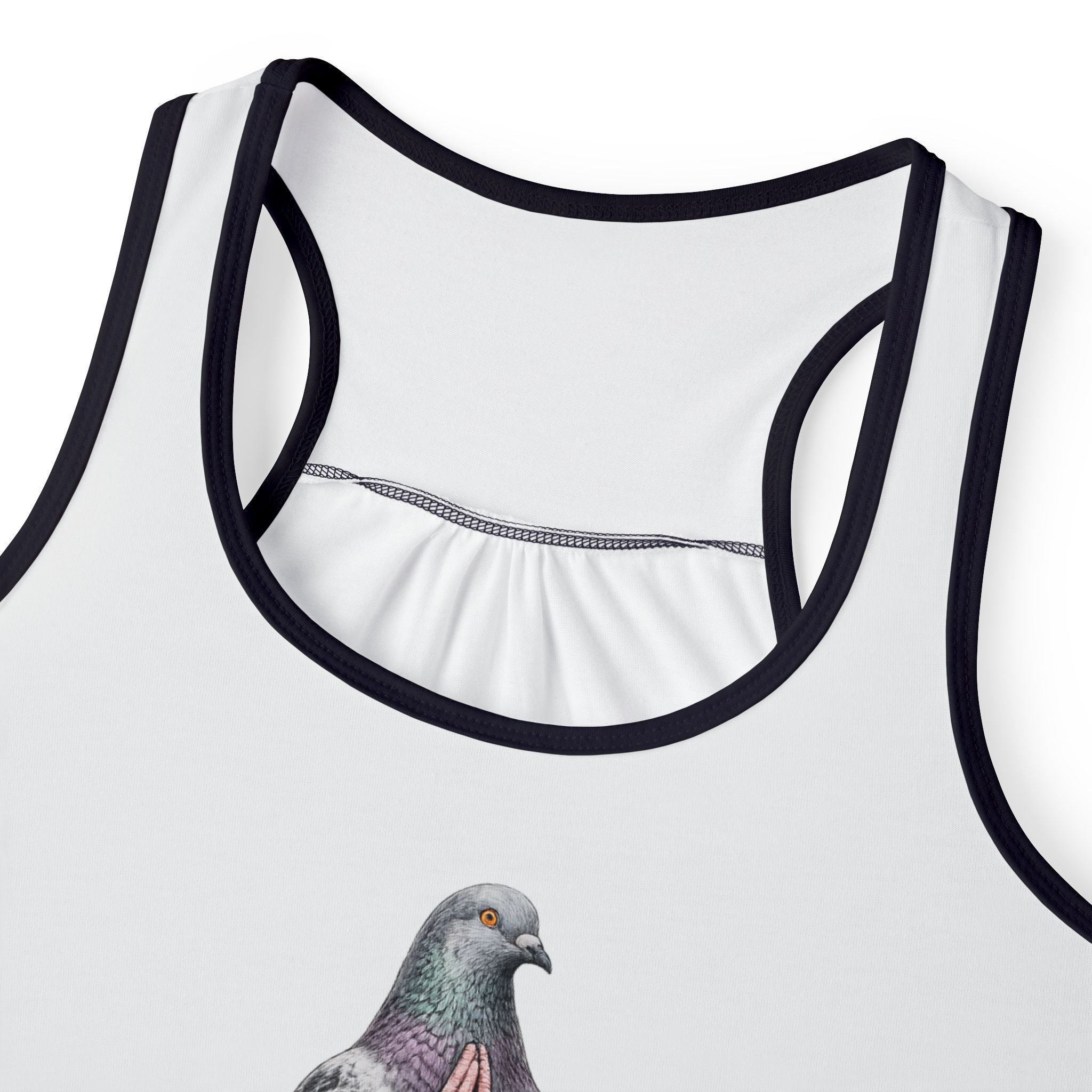 Central Park NYC Pigeon Yoga Tank Top | Bird Lover Yoga Lover Athleisure Top