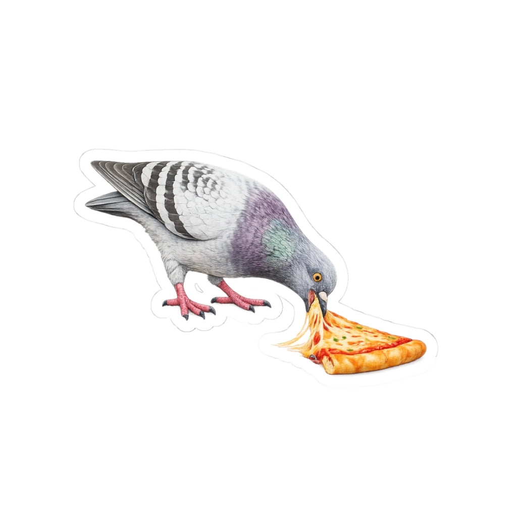 Little Italy NYC Pigeon 3" x 3" Sticker