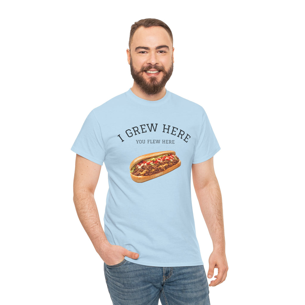 Chopped Cheese T-Shirt | I Grew Here You Flew Here New York City Bodega Food Tee