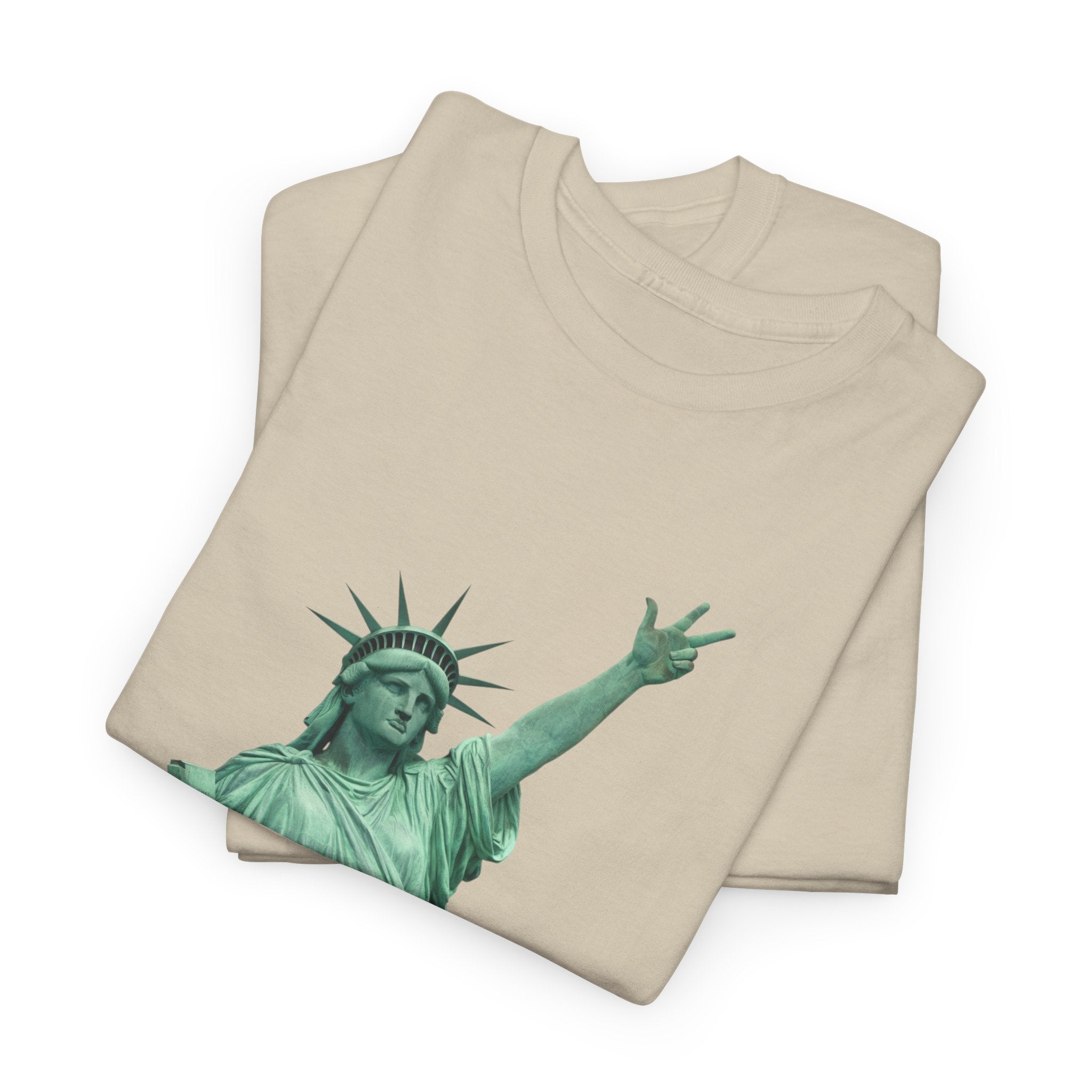 New Yorkers Love To Travel Statue of Liberty Three Points T-Shirt | NYC Jalen Brunson Basketball 3 Point Shot Tee