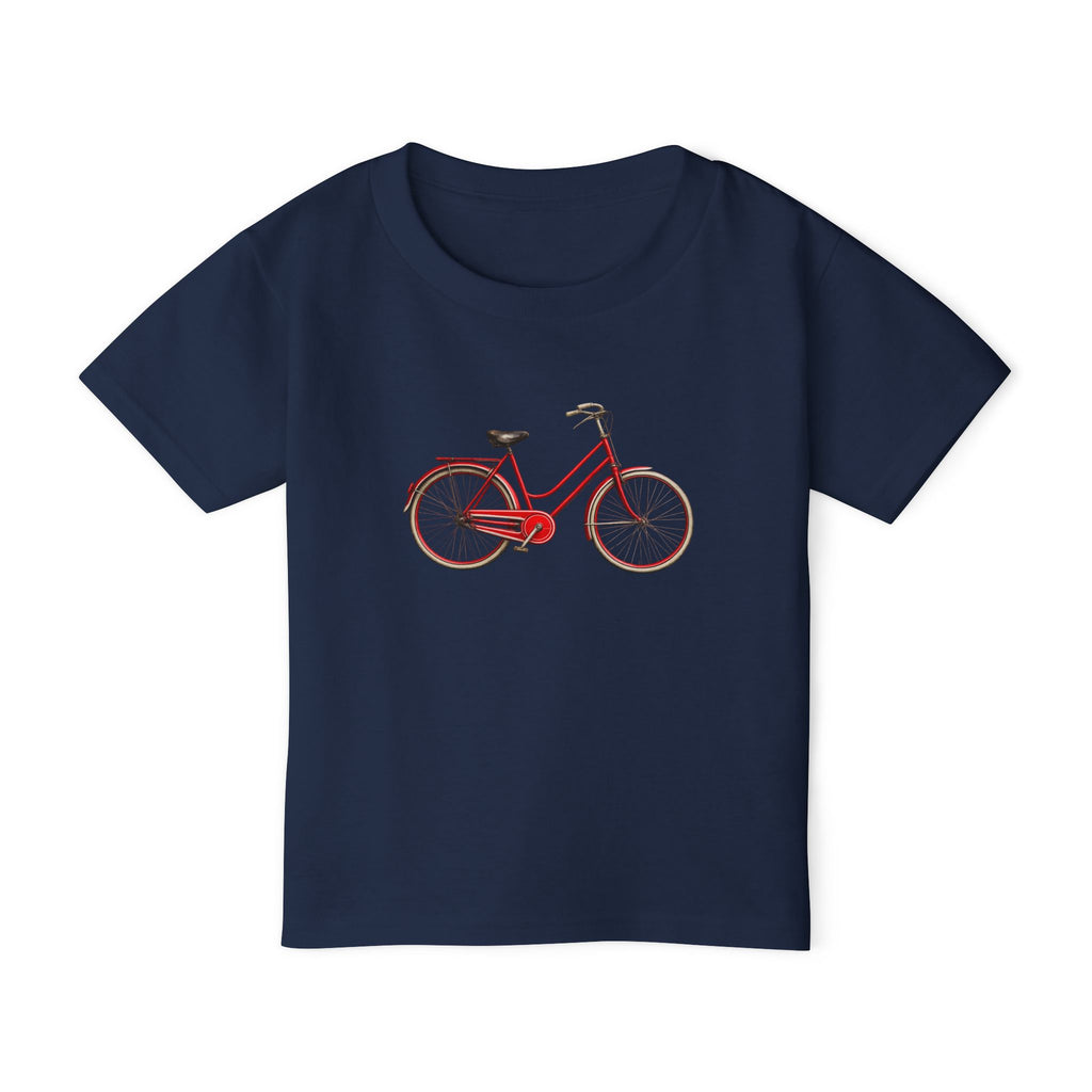Red Bicycle NYC Kids Toddler T-Shirt — Bike Graphic Childrens Tee