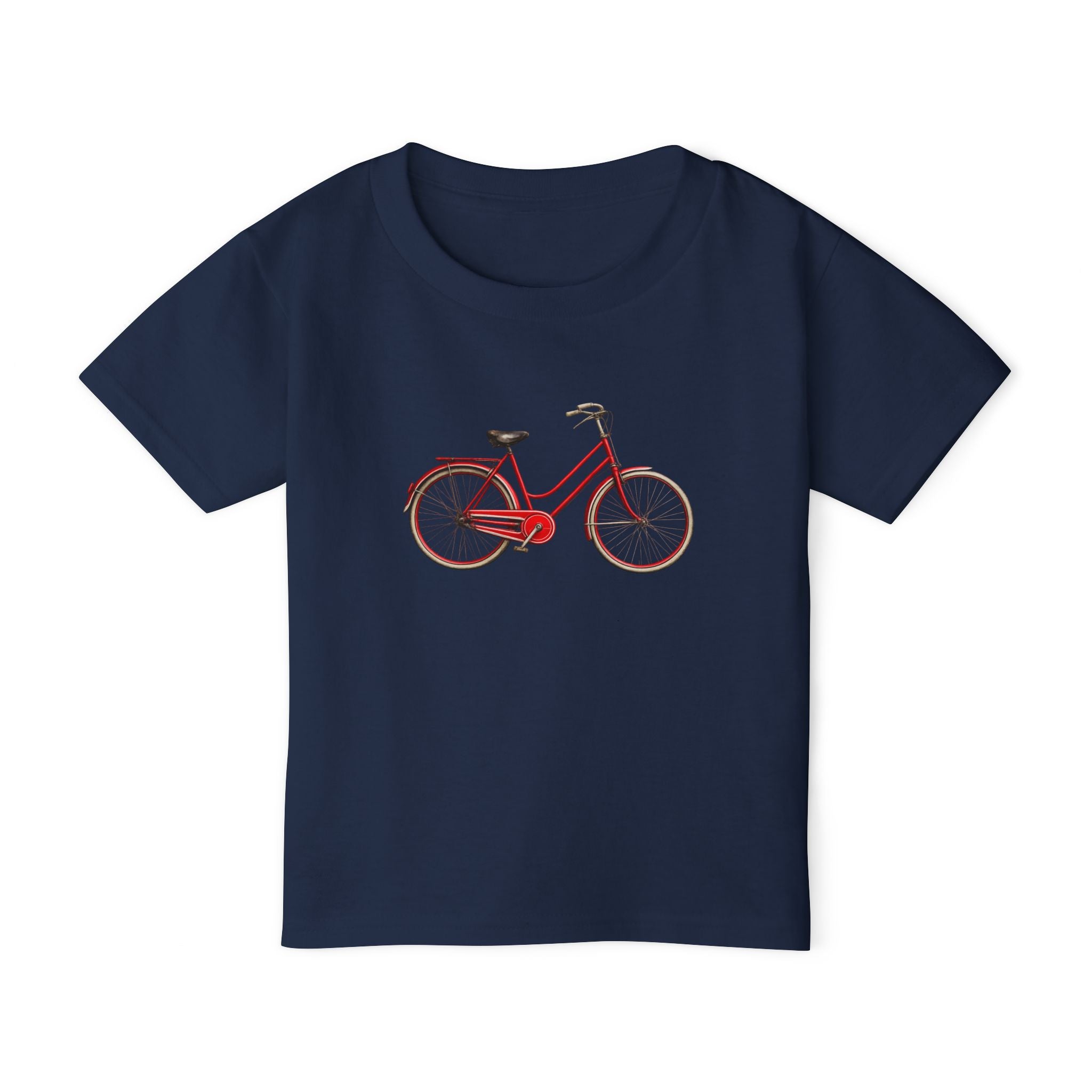 Red Bicycle NYC Kids Toddler T-Shirt — Bike Graphic Childrens Tee