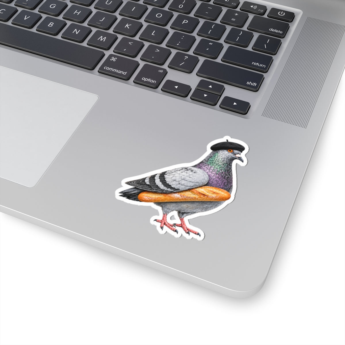 Carroll Gardens NYC Pigeon 3" x 3" Sticker