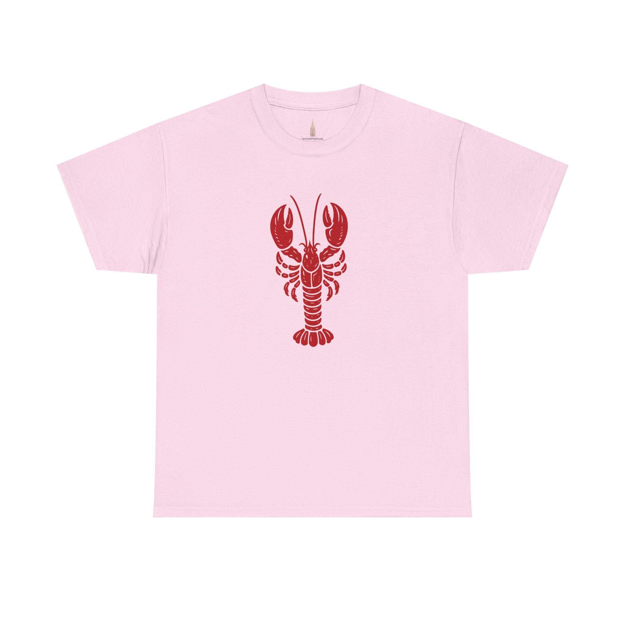 Hamptons Lobster Pink T-Shirt | Long Island Tee