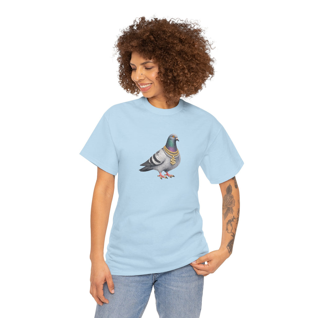 Customizable Diamond District NYC Pigeon T-Shirt | New York Jeweler Tee