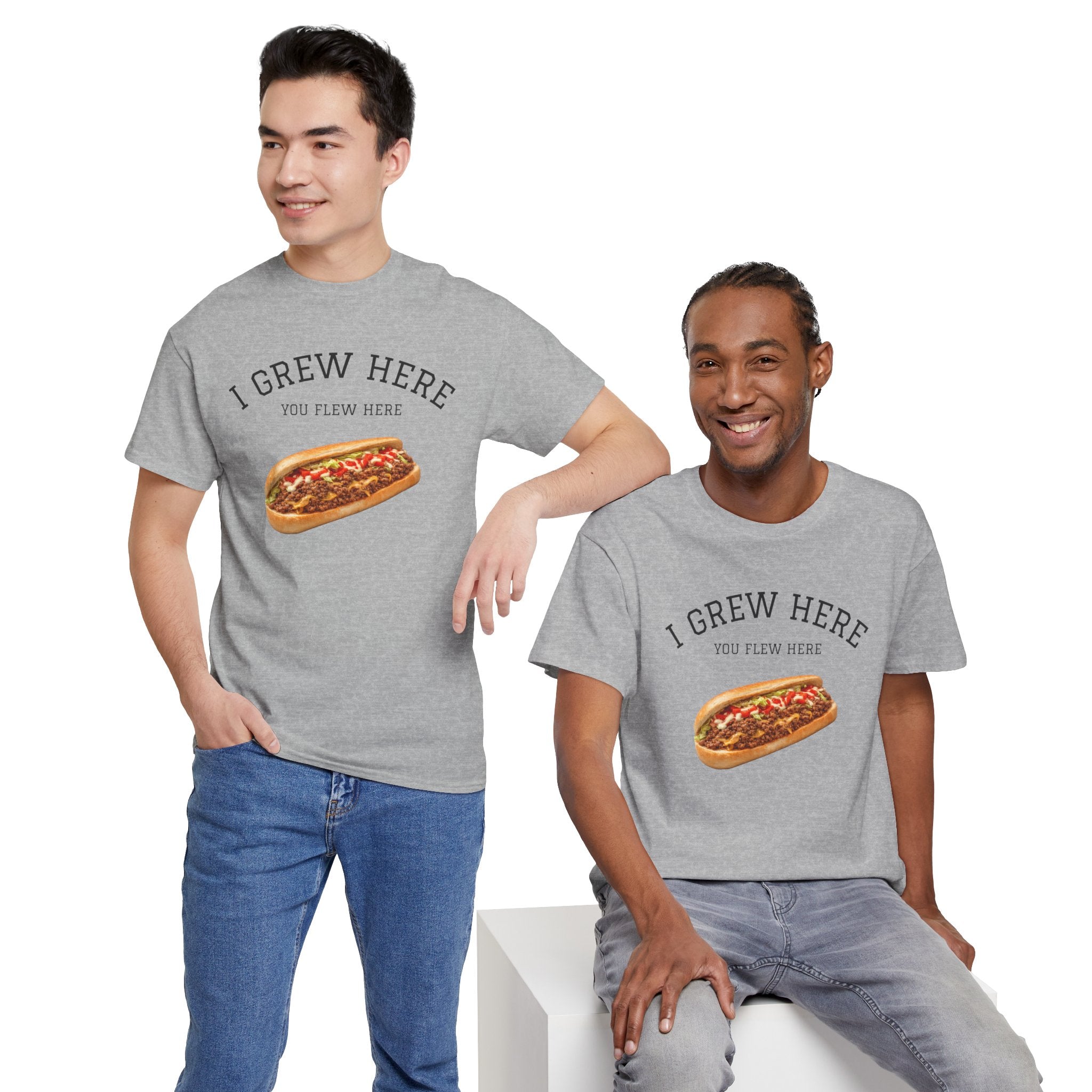 Chopped Cheese T-Shirt | I Grew Here You Flew Here New York City Bodega Food Tee