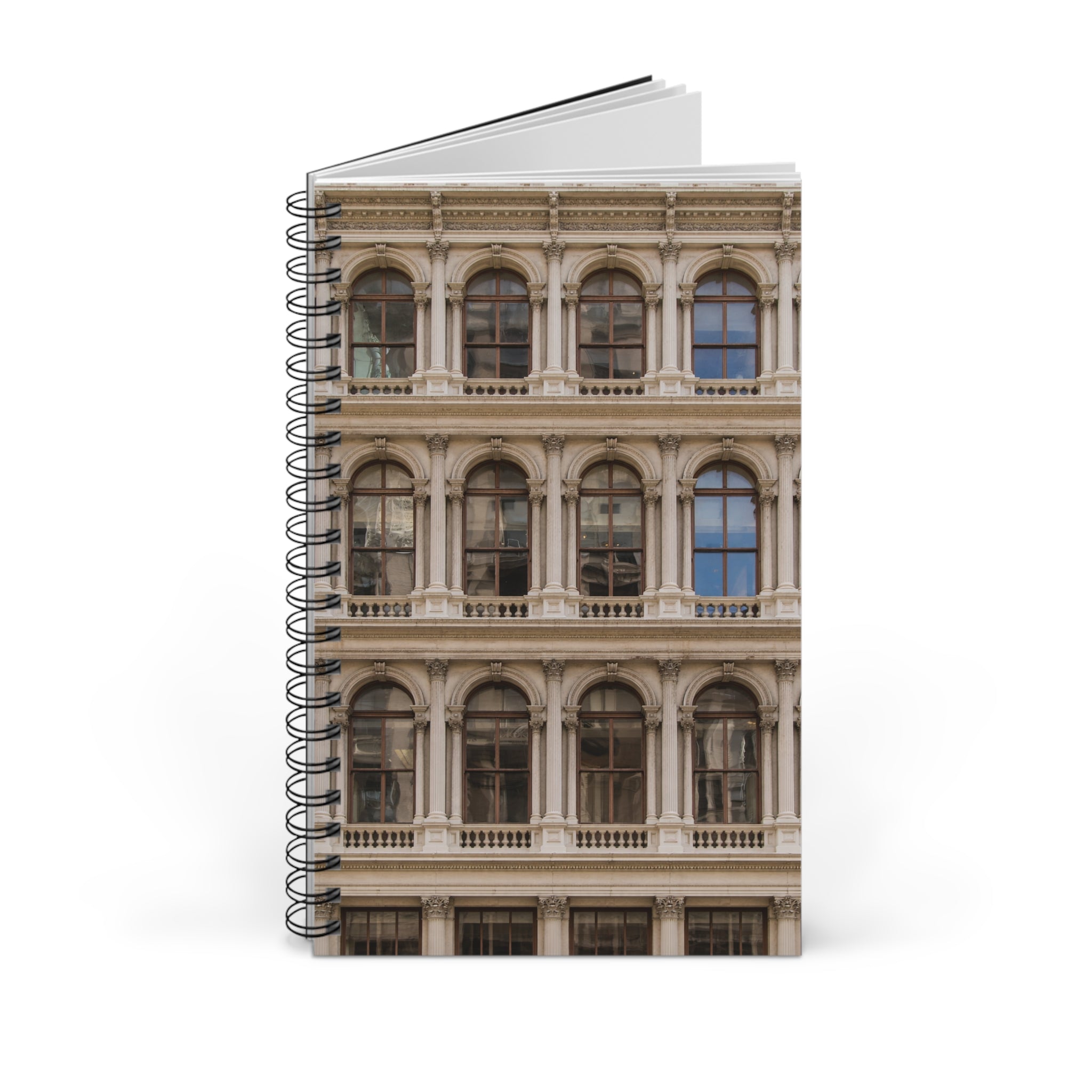 New York Cast Iron Building Spiral Journal NYC Architecture Notebook