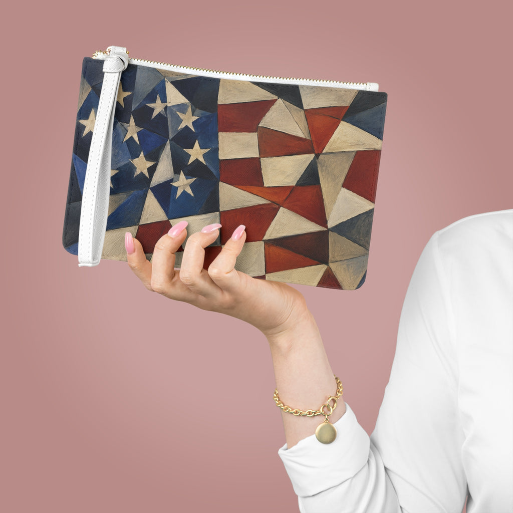 4th of July Red, White and Blue Clutch