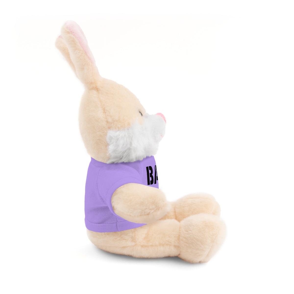 Bad Rabbit Stuffed Animal with T-Shirt