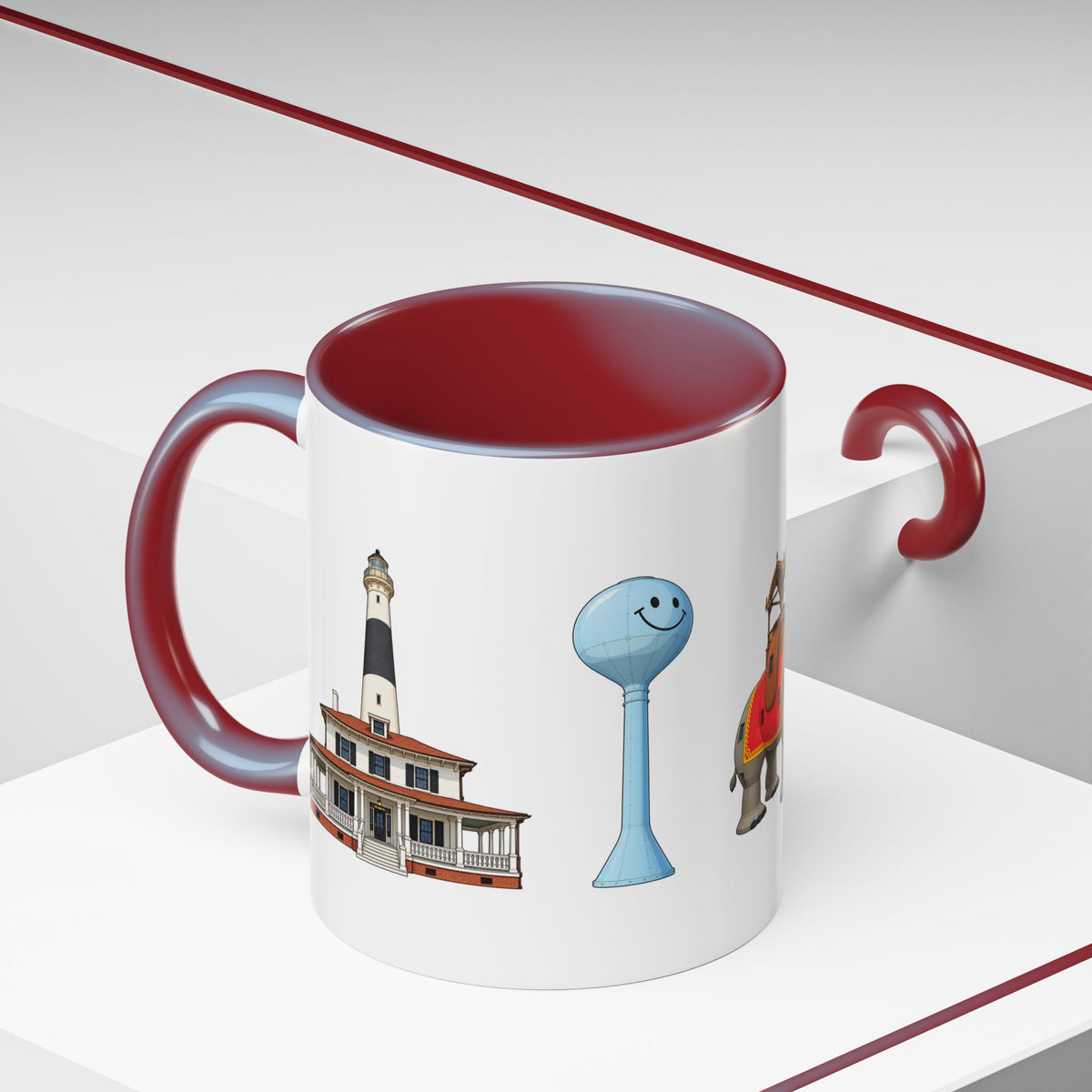 Atlantic City Jersey Shore Accent Mug