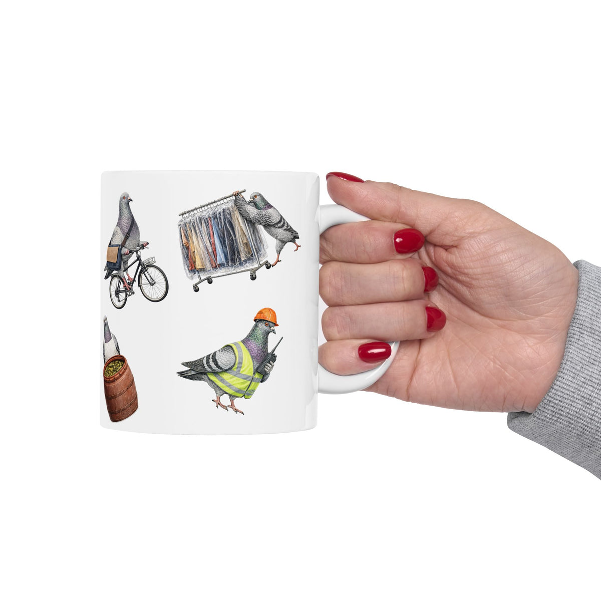 Hard Working New Yorkers | NYC Pigeon 11oz Coffee Mug