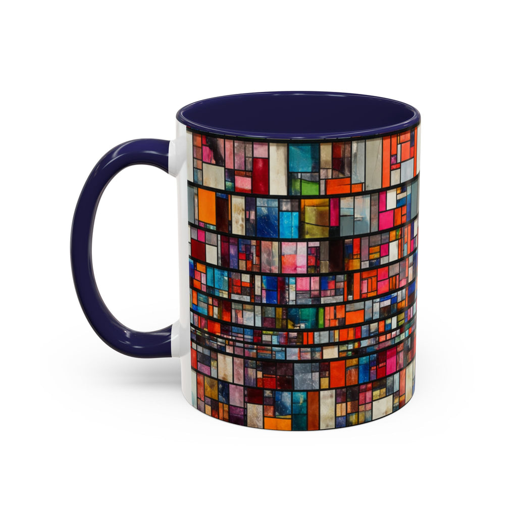 DUMBO Brooklyn Mosaic Water Tower Accent Coffee Mug 11oz
