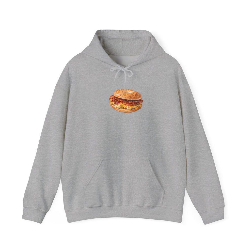 NYC Bacon Egg and Cheese Hoodie — New York Bodega Sandwich Hooded Sweatshirt