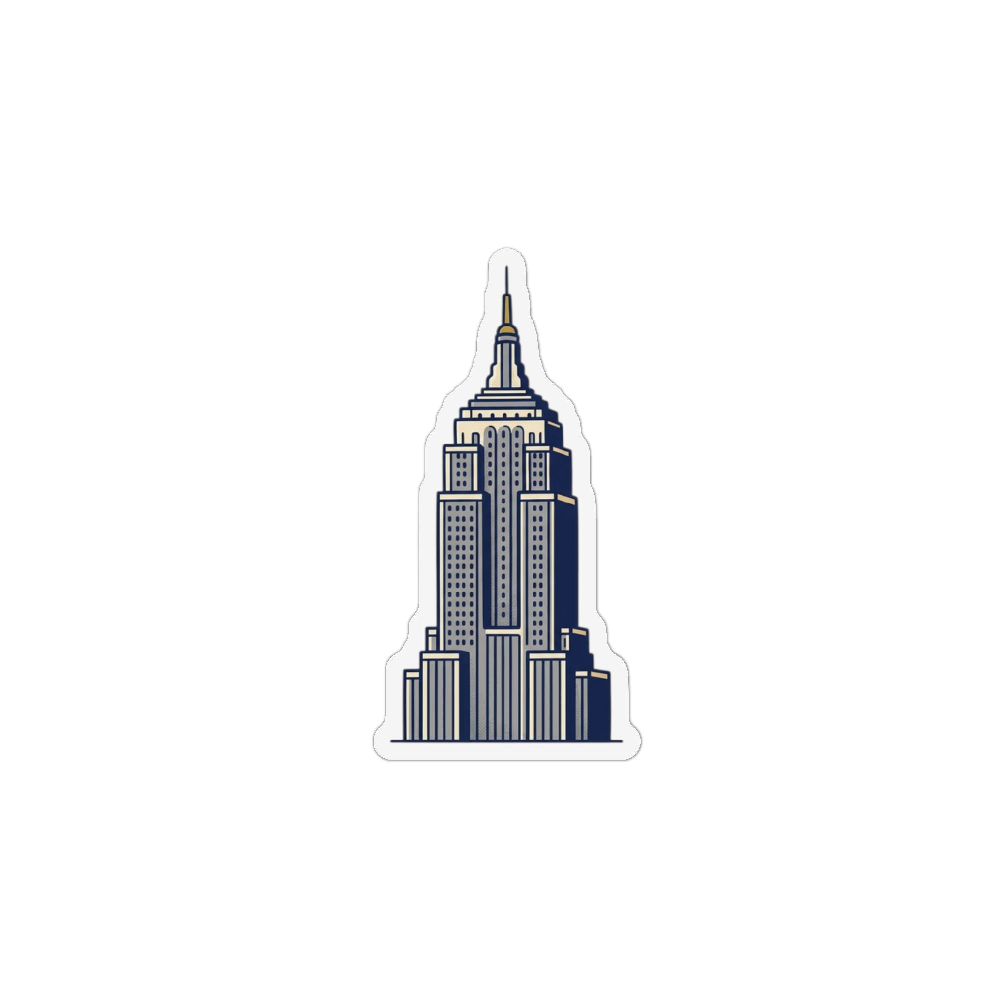 Empire State Building Magnet | NYC Landmark Fridge Magnet Souvenir