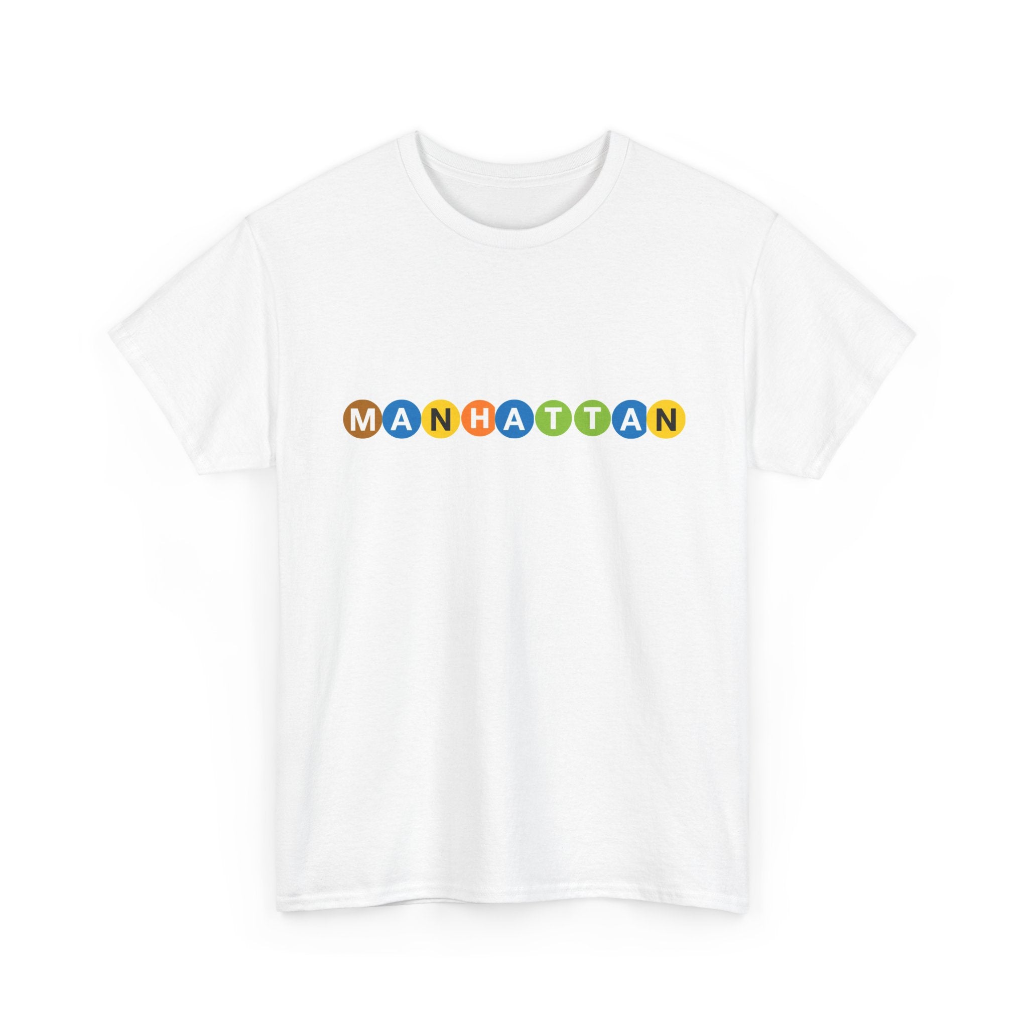 Manhattan T-Shirt | NYC Subway Signs Tee